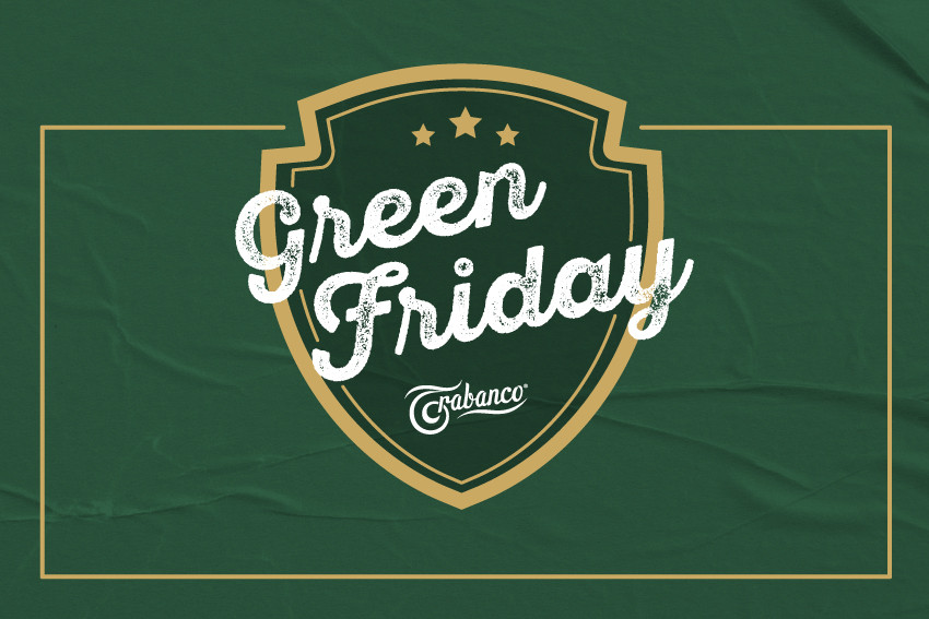 Celebra con nosotros el Green Friday y llévate hasta un 25% dto en nuestra tienda online Celebra con nosotros el Green Friday y llévate hasta un 25% dto en nuestra tienda online
